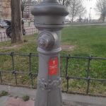 Fuente de agua potable en Madrid