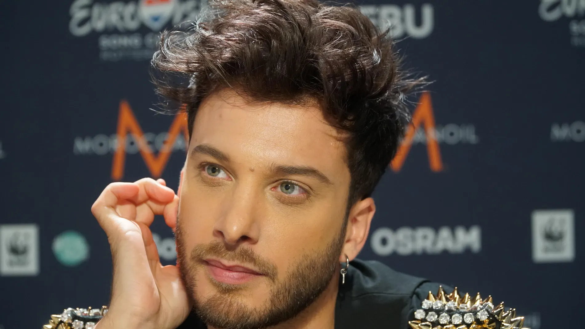 Blas Cantó, representante de España en el Festival de Eurovisión 2021, en una entrevista con la agencia Efe
