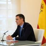 El presidente del Gobierno, Pedro Sánchez