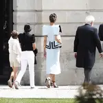 Ines Domecq en la boda de Carlos Fitz James Stuart y Solis y Belen Corsini.