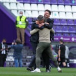 Diego Pablo Simeone, el día que el Atlético se proclamó campeón en Valladolid