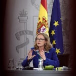 La vicepresidenta y ministra de Asuntos Económicos y Digitalización, Nadia Calviño