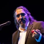 El cantante Diego 'el Cigala' durante el estreno de su gira mundial 'Todo lo que tengo'.
