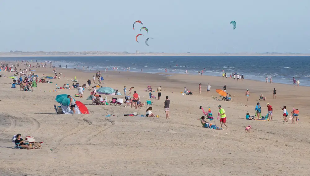 Las playas de Matalascañas, en Huelva