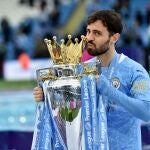 Bernardo Silva con el Manchester City.