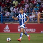 Alex Petxarroman con la Real Sociedad.
