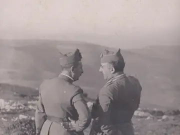 Fidel Dávila (izquierda) y Francisco Franco Fidel Dávila (izquierda) y Francisco Franco