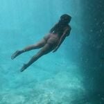 Anabel Pantoja, en la isla de la Graciosa