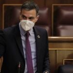 El presidente del Gobierno, Pedro Sánchez