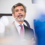 El presidente del Tribunal Supremo y del Consejo General del Poder Judicial, Carlos Lesmes,