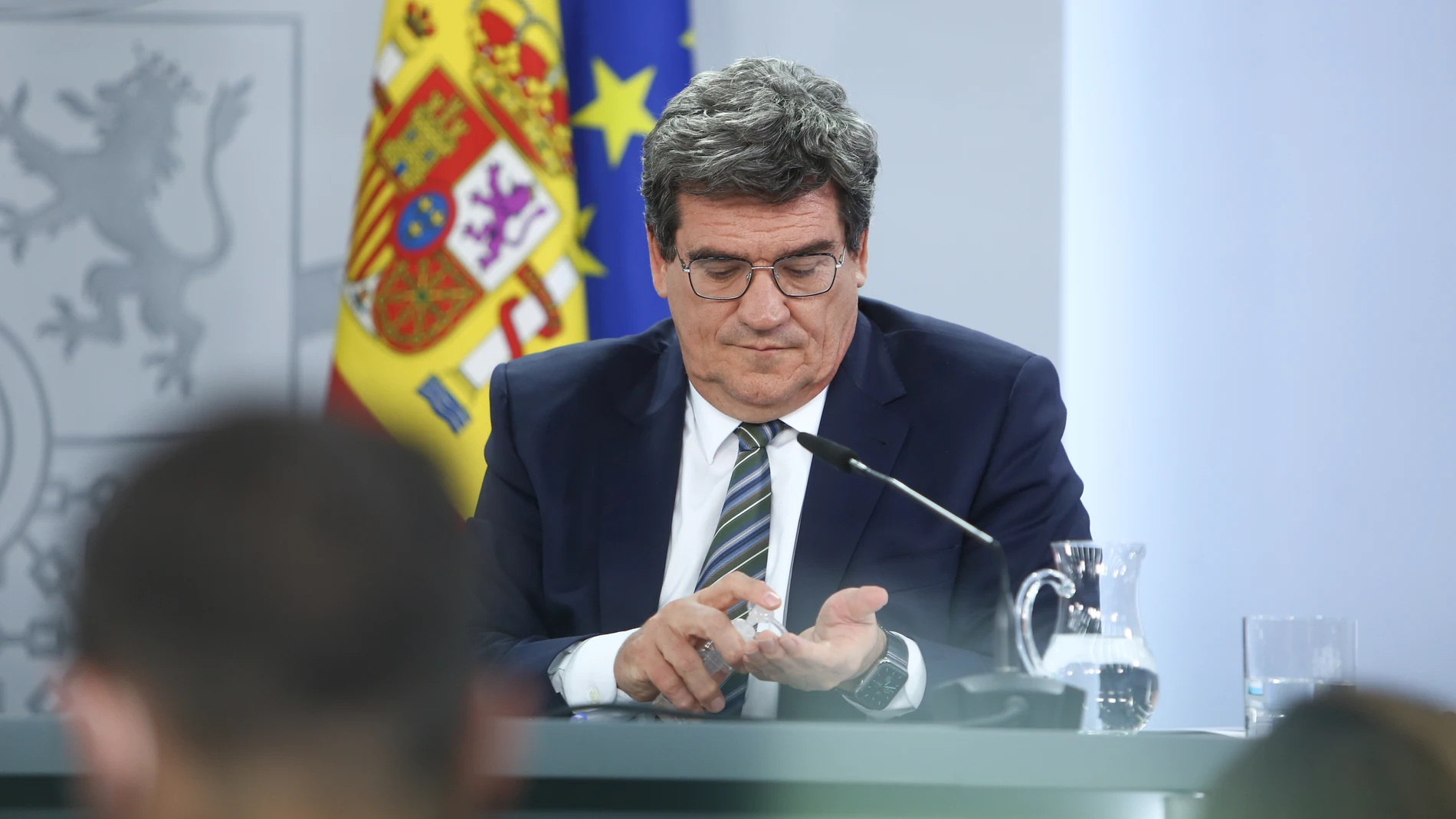 El ministro de Inclusión, Seguridad Social y Migraciones, José Luis Escrivá