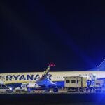 La policía alemana inspecciona el avión de Ryanair con destino a Cracovia