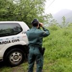 Agentes de la Guardia Civil investigan a un vecino burgalés de 63 años por este incendio