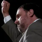 El presidente de ERC, Oriol Junqueras