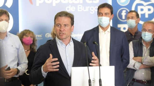 Borja Suárez, presidente del PP de Burgos y de la Diputación burgalesa