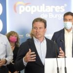 Borja Suárez, presidente del PP de Burgos y de la Diputación burgalesa
