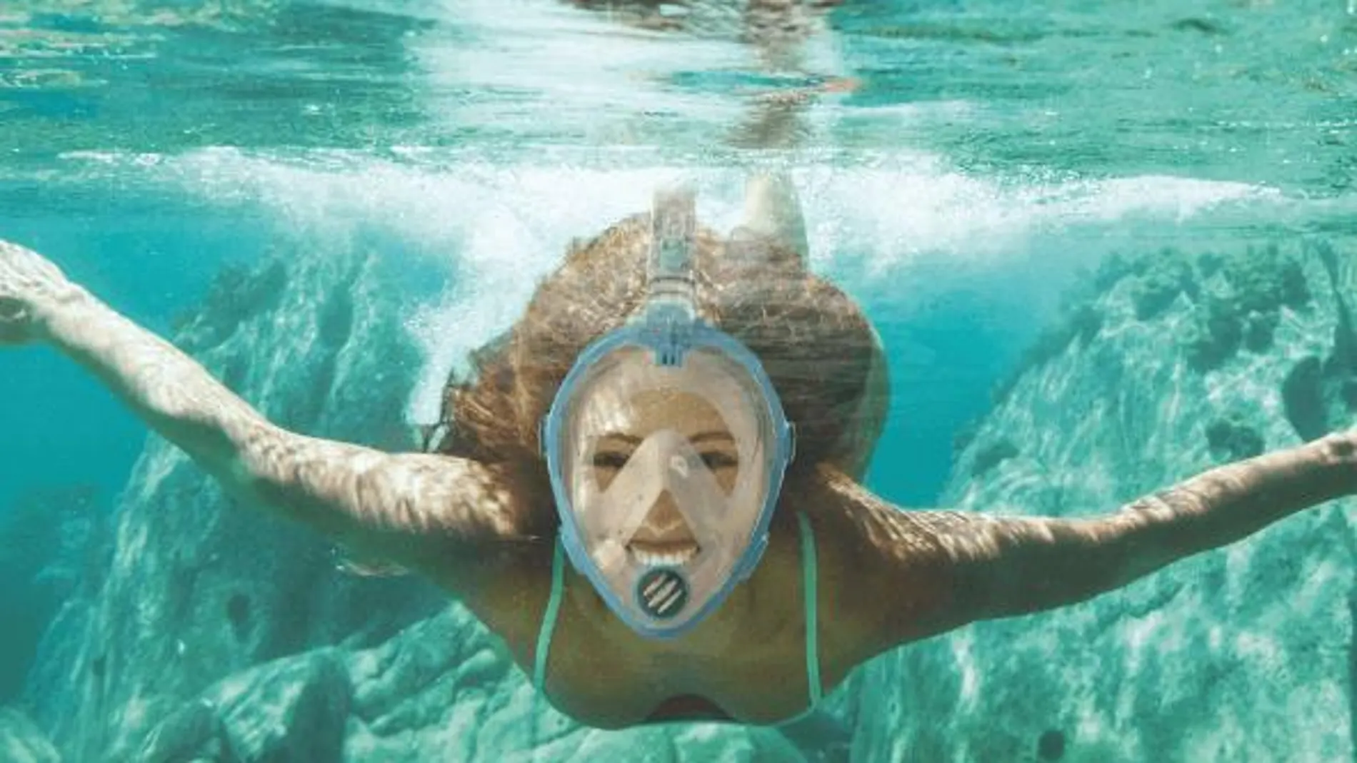 Máscara snorkel 180º