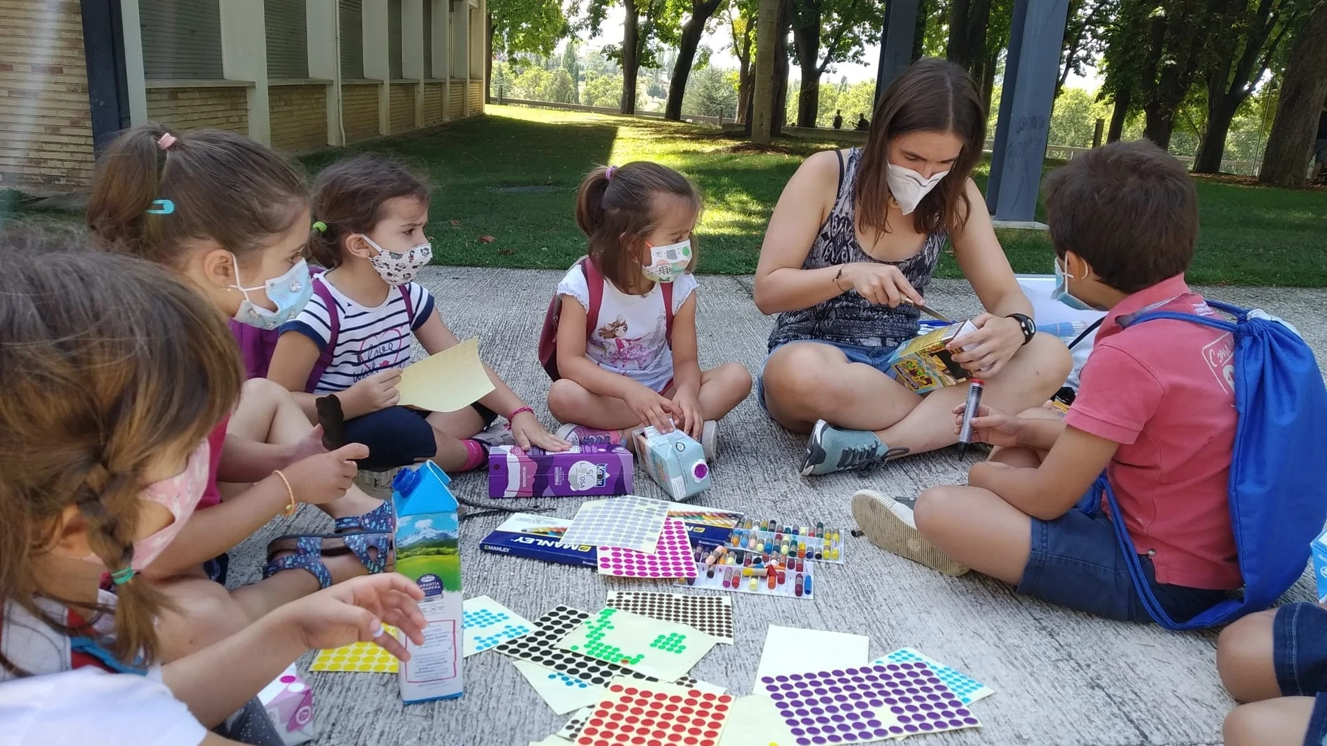 Campamento organizado por el Museo de Ciencias el verano pasado