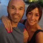 Andrés Iniesta y su mujer Anna Ortiz.
