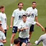 Jugadores de la selección española