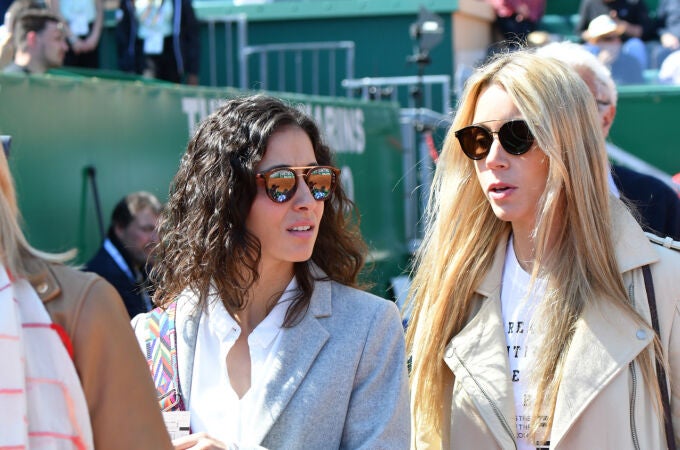 Maribel Nadal y Mery Perelló en el Masters de Montecarlo
