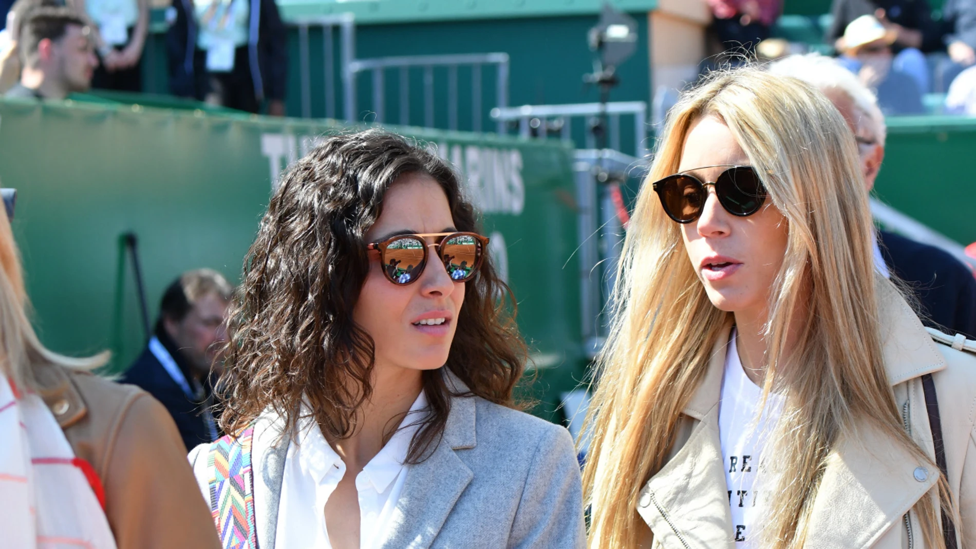 Maribel Nadal y Mery Perelló en el Masters de Montecarlo