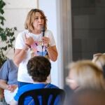 La candidata a las elecciones primarias del PSOE de Andalucía Susana Díaz