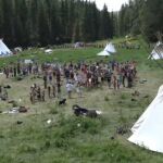 imagen de otra concentración de la Familia Arcoíris