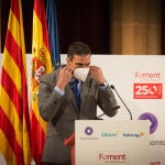 El presidente del Gobierno, Pedro Sánchez