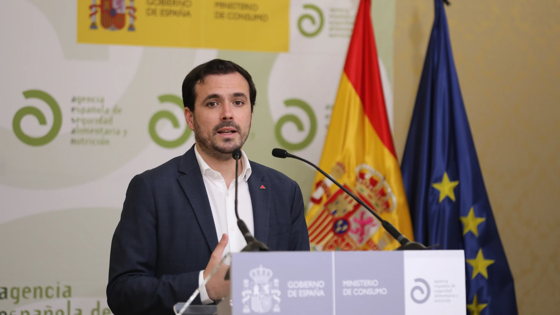 El ministro de Consumo, Alberto Garzón