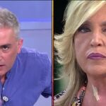 Kiko Hernández y Lydia Lozano, enfrentados en 'Sálvame'
