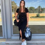 Vicky Martín Berrocal con vestido de Zara.