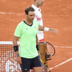 Novak Djokovic y Rafa Nadal