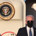 El presidente de Estados Unidos Joe Biden a su llegada a Bruselas. EFE