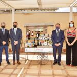 El presidente de la Diputación de Valladolid, Conrado Íscar, y la diputada Inmaculada Toledano, participan en la Asamblea General de la Asociación de Hoteles de Valladolid