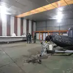 Lanchas para transportar droga localizadas por la Guardia Civil. EFE/MC.I.C.