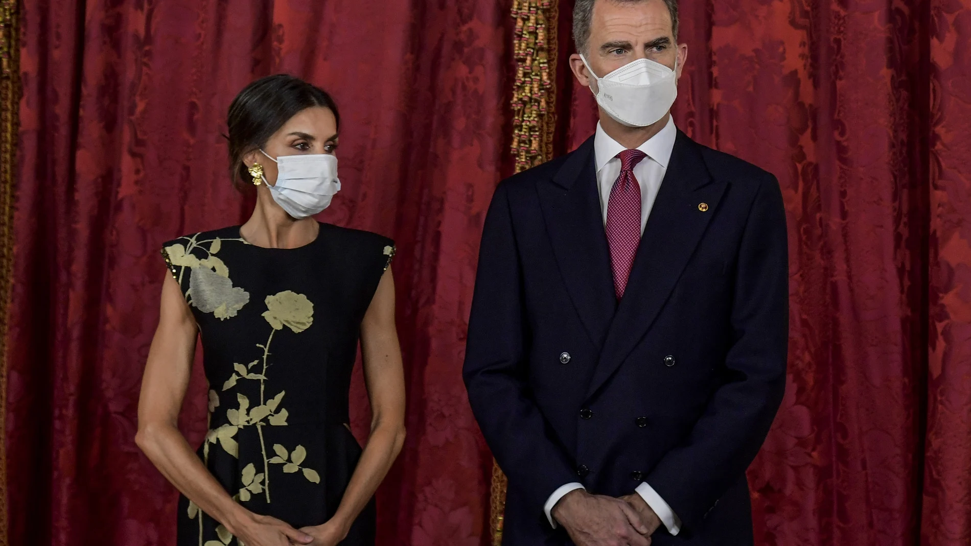 Don Felipe y doña Letizia han ofrecido una cena de Estado en honor al presidente de Corea del Sur.