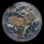 Imagen de la NASA en la que se ve al Polo Norte "en llamas". NASA
