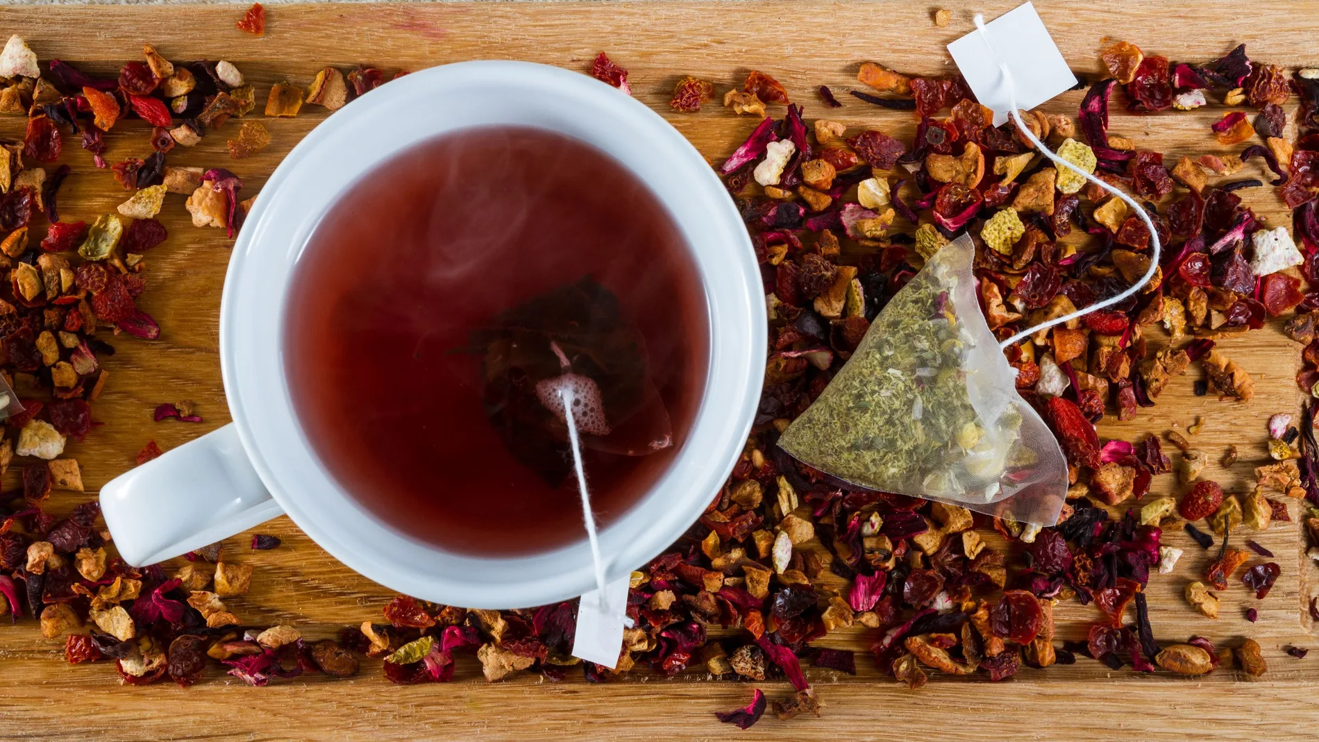 Té con frutos rojos