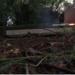 Captura del vídeo en el que se ven los explosivos