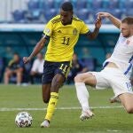Isak fue el mejor del Suecia-Eslovaquia