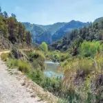 El río Serpis a su paso por Lorcha