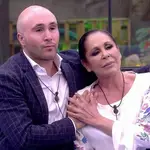 Isabel Pantoja y Kiko Rivera durante la emisión de “GH Dúo”