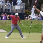 Jon Rahm, después de su histórico putt en el US Open