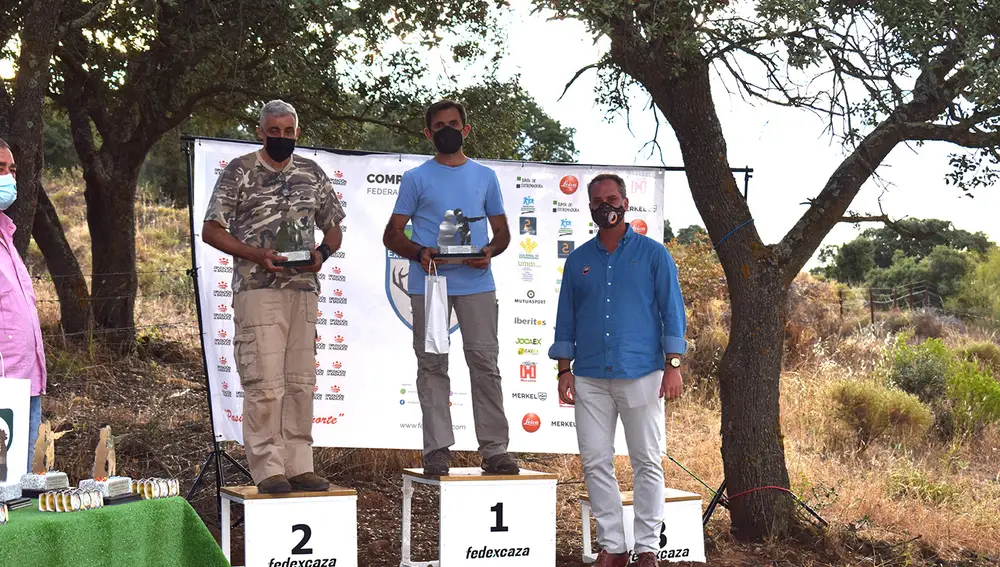 Javier Prada, primer campeón de Extremadura de Field Target
