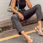 Influencer con sandalias de tacón/PINTEREST