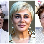 Ortega Cano, Ana María Aldón y Conchi en un montaje 'La Razón'