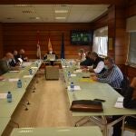 Reunión del Consejo Agrario Regional que ha presidido Jesús Julio Carnero
