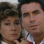Mila Ximénez y Manolo Santana