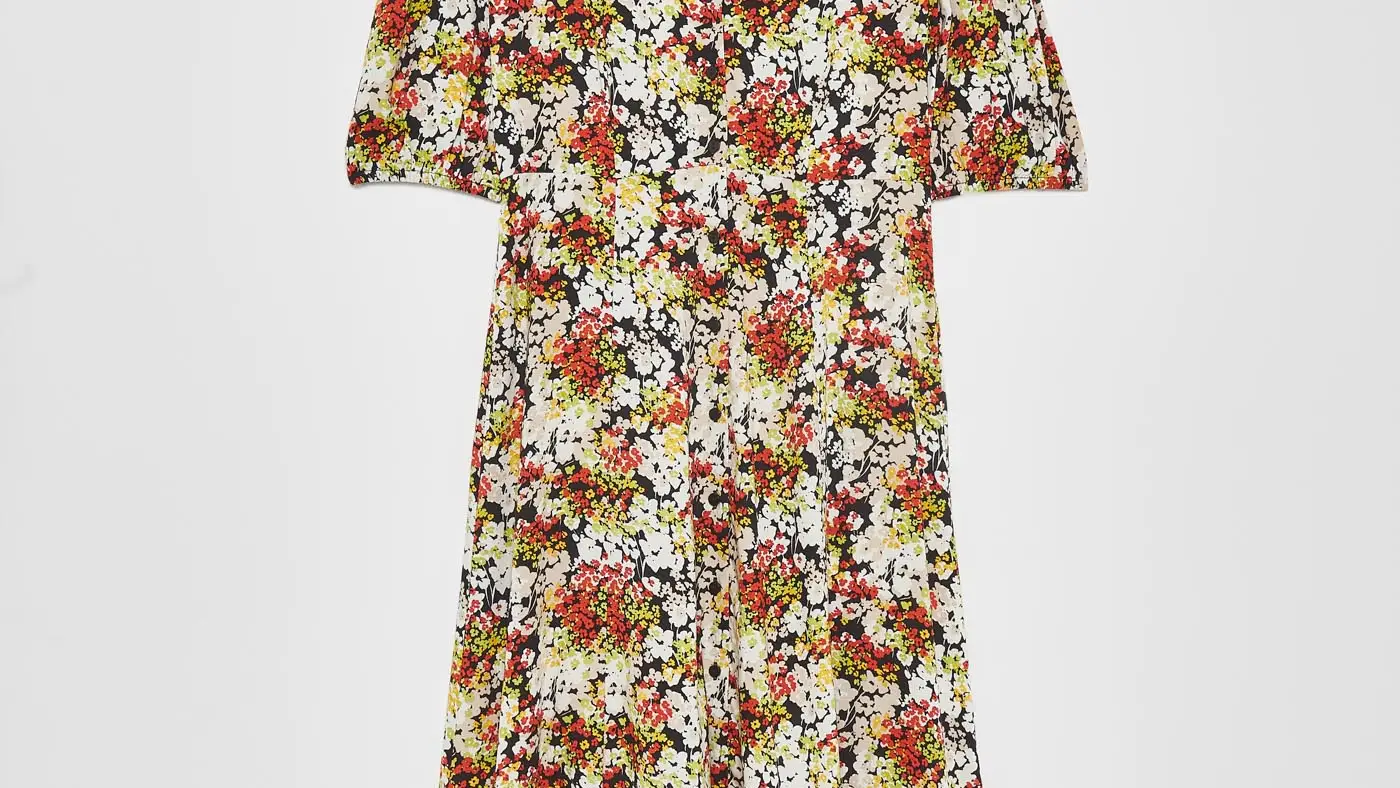 Vestido estampado de Sfera